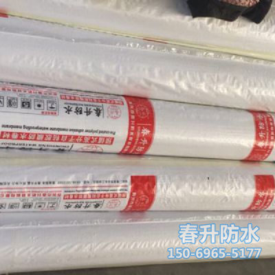 反應(yīng)粘結(jié)型濕鋪、預(yù)鋪高分子自粘防水卷材